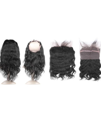 360 Lace Closure Frontal Virgin Remy Body Wave